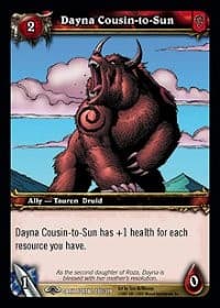 Dayna Cousin-to-Sun - Dark Portal - WoW card