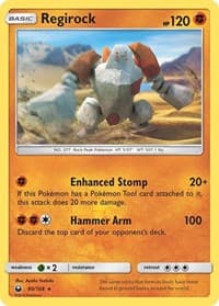 Regirock - SM - Celestial Storm - Pokemon card