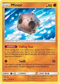 Minior - SM - Celestial Storm - Pokemon card