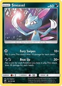 Sneasel - SM - Celestial Storm - Pokemon card