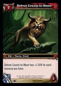 Debros Cousin-to-Moon - Dark Portal - WoW card