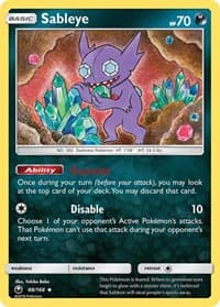 Sableye - SM - Celestial Storm - Pokemon card