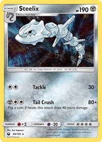 Steelix - SM - Celestial Storm - Pokemon card