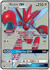 Scizor GX (Full Art) - SM - Celestial Storm - Pokemon card