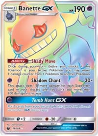 Banette GX (Secret) - SM - Celestial Storm - Pokemon card