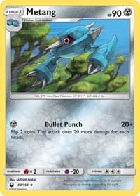 Metang - SM - Celestial Storm - Pokemon card