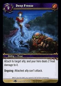 Deep Freeze - Dark Portal - WoW card