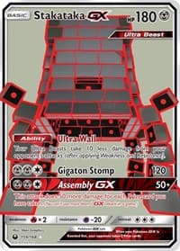 Stakataka GX (Full Art) - SM - Celestial Storm - Pokemon card