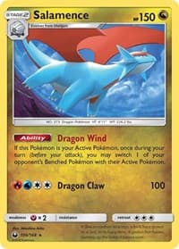 Salamence - SM - Celestial Storm - Pokemon card