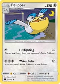 Pelipper - SM - Celestial Storm - Pokemon card