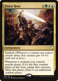 Finest Hour - Commander 2018 - Magic: The Gathering card