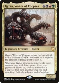Gyrus, Waker of Corpses - Commander 2018 - Magic: The Gathering card