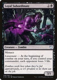Loyal Subordinate - Commander 2018 - Magic: The Gathering card
