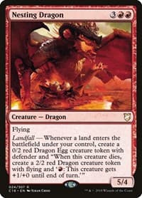 Nesting Dragon - Commander 2018 - Magic: The Gathering card