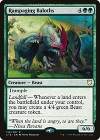Rampaging Baloths - Commander 2018 - Magic: The Gathering card