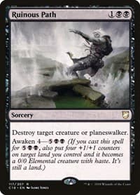 Ruinous Path - Commander 2018 - Magic: The Gathering card