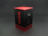SEER Deck Box - Red - BoxGods Deck Boxes - Deck Boxes card