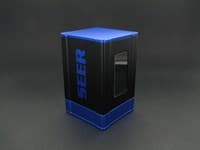 SEER Deck Box - Blue - BoxGods Deck Boxes - Deck Boxes card