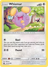 Whismur (116) - SM - Celestial Storm - Pokemon card