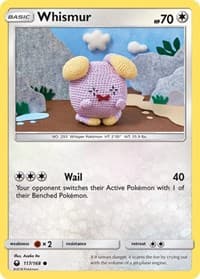 Whismur (117) - SM - Celestial Storm - Pokemon card
