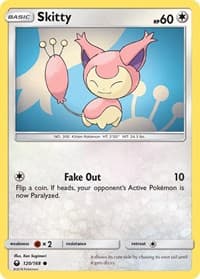 Skitty - SM - Celestial Storm - Pokemon card