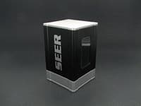 SEER Deck Box - Silver - BoxGods Deck Boxes - Deck Boxes card