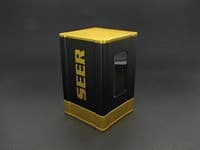 SEER Deck Box - Gold - BoxGods Deck Boxes - Deck Boxes card