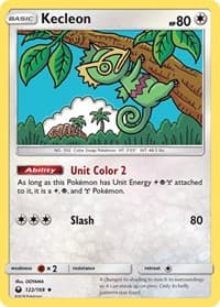 Kecleon - SM - Celestial Storm - Pokemon card