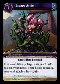 Escape Artist - Dark Portal - WoW card