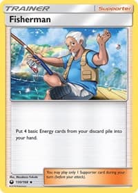 Fisherman - SM - Celestial Storm - Pokemon card