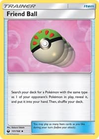 Friend Ball - SM - Celestial Storm - Pokemon card