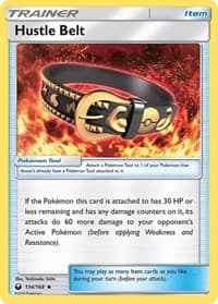 Hustle Belt - SM - Celestial Storm - Pokemon card