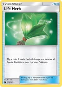 Life Herb - SM - Celestial Storm - Pokemon card