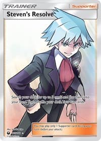 Steven's Resolve (Full Art) - SM - Celestial Storm - Pokemon card