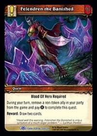 Felendren the Banished - Dark Portal - WoW card