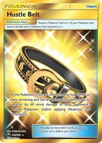 Hustle Belt (Secret) - SM - Celestial Storm - Pokemon card