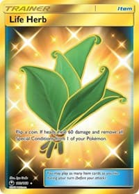Life Herb (Secret) - SM - Celestial Storm - Pokemon card