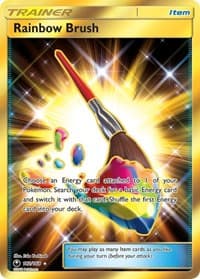 Rainbow Brush (Secret) - SM - Celestial Storm - Pokemon card