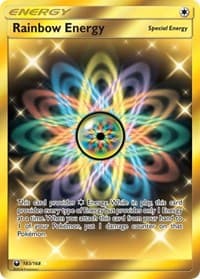 Rainbow Energy (Secret) - SM - Celestial Storm - Pokemon card