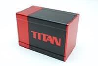 TITAN Deck Box - Red - BoxGods Deck Boxes - Deck Boxes card