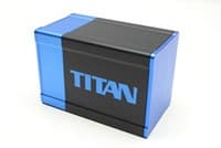 TITAN Deck Box - Blue - BoxGods Deck Boxes - Deck Boxes card