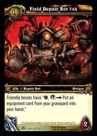 Field Repair Bot 74A - Dark Portal - WoW card