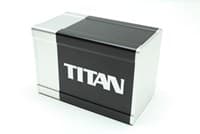 TITAN Deck Box - Silver - BoxGods Deck Boxes - Deck Boxes card