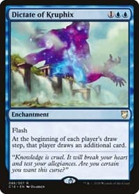 Dictate of Kruphix - Commander 2018 - Magic: The Gathering card