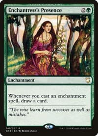 Enchantress's Presence - Commander 2018 - Magic: The Gathering card
