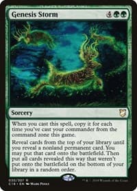 Genesis Storm - Commander 2018 - Magic: The Gathering card