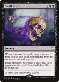 Skull Storm - Commander 2018 - Magic: The Gathering card