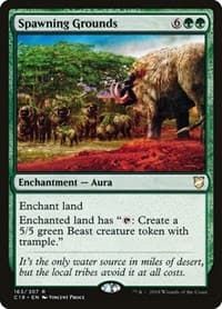 Spawning Grounds - Commander 2018 - Magic: The Gathering card