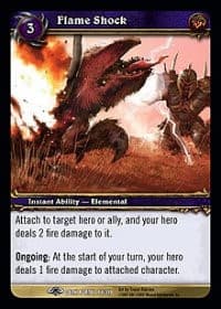 Flame Shock - Dark Portal - WoW card