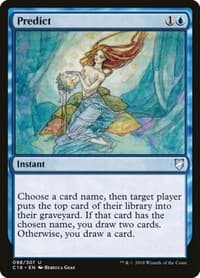 Predict - Commander 2018 - Magic: The Gathering card